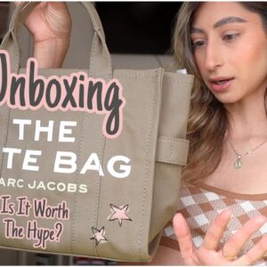 Marc Jacobs Tote Bag Unboxing