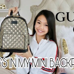 Gucci Backpack Purse - Hot Gucci Bookbag Review 16 Gucci Backpack Purse - What's in my bag